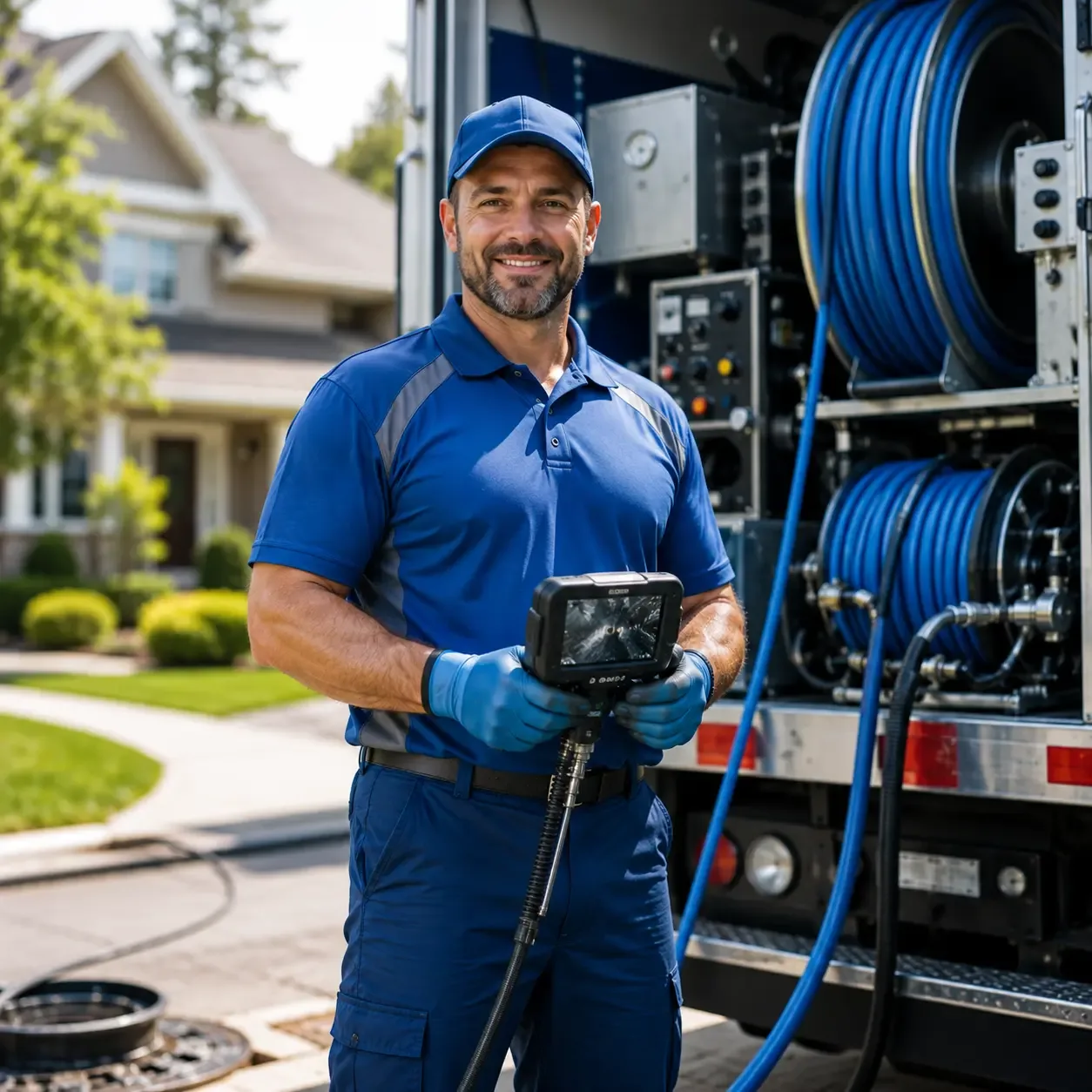 Local outdoor drain cleaning specialists in Phlox, WI